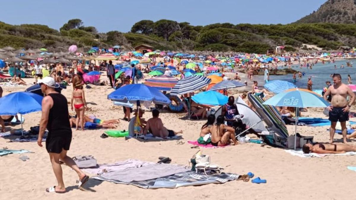 Imagen de Cala Agulla, en el municipio de Capdepera.