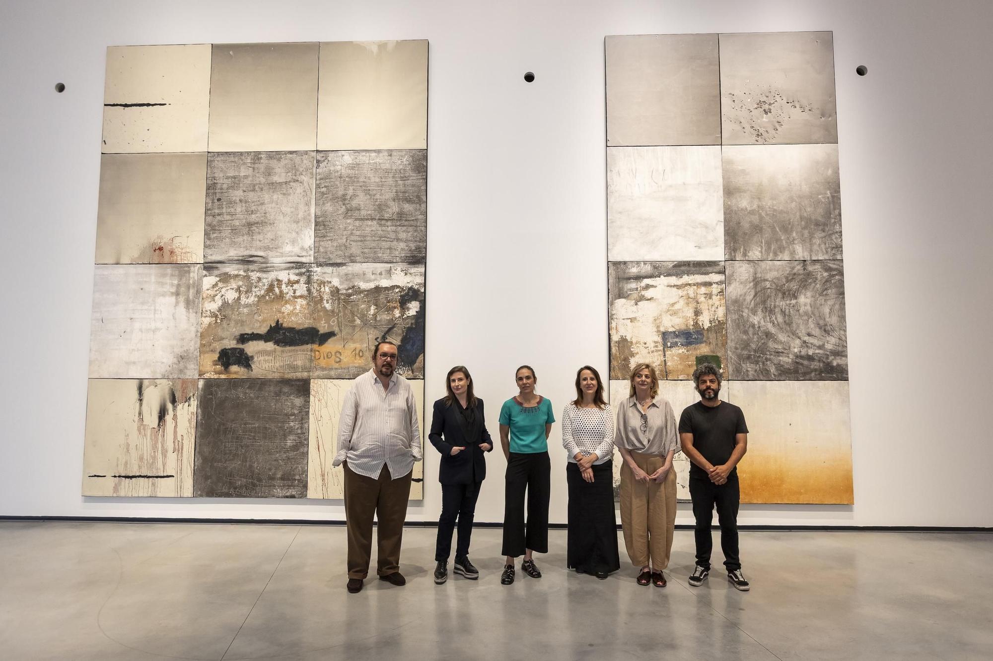 Presentación de la exposición en el Museo Helga de Alvear.
