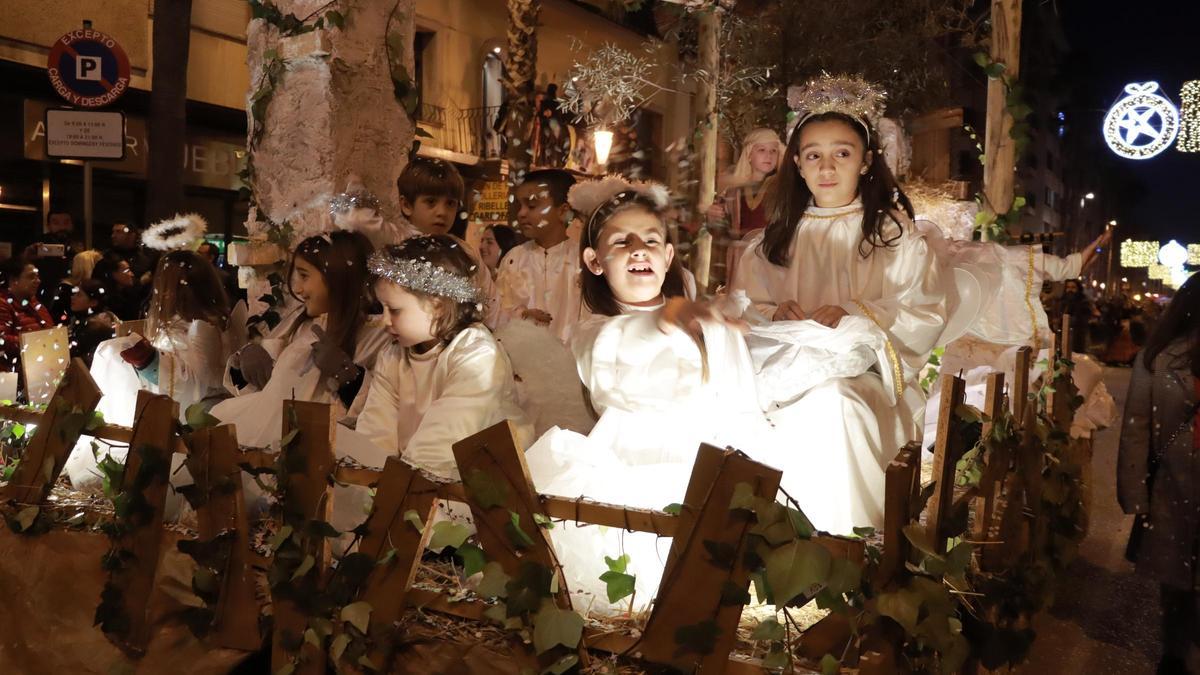 Imagen de archivo de la Cabalgata de Reyes de Vila-real del año pasado.
