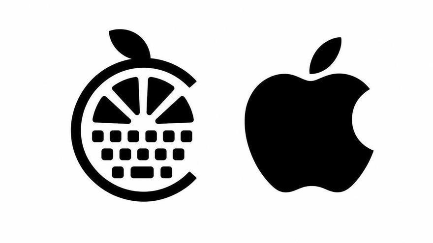 Demasiada fruta: la EUIPO rechaza el logo de una marca china que simula una naranja porque recuerda a la manzana de Apple