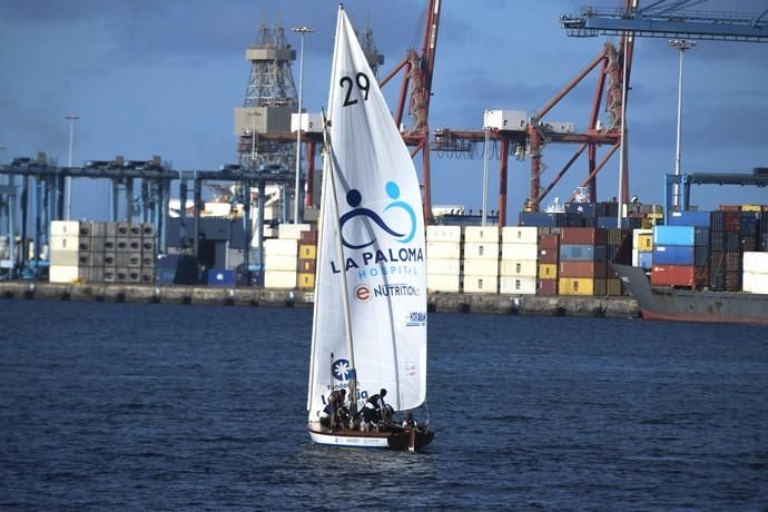 21-09-19 DEPORTES. BAHIA DEL PUERTO. LAS PALMAS DE GRAN CANARIA. Vela latina. Desempate Guanche-Tomás Morales por el título del Campeonato. Fotos: Juan Castro.  | 21/09/2019 | Fotógrafo: Juan Carlos Castro