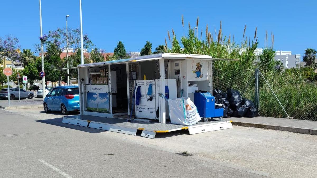 El servicio de ecoparque móvil contará con un día más de atención.