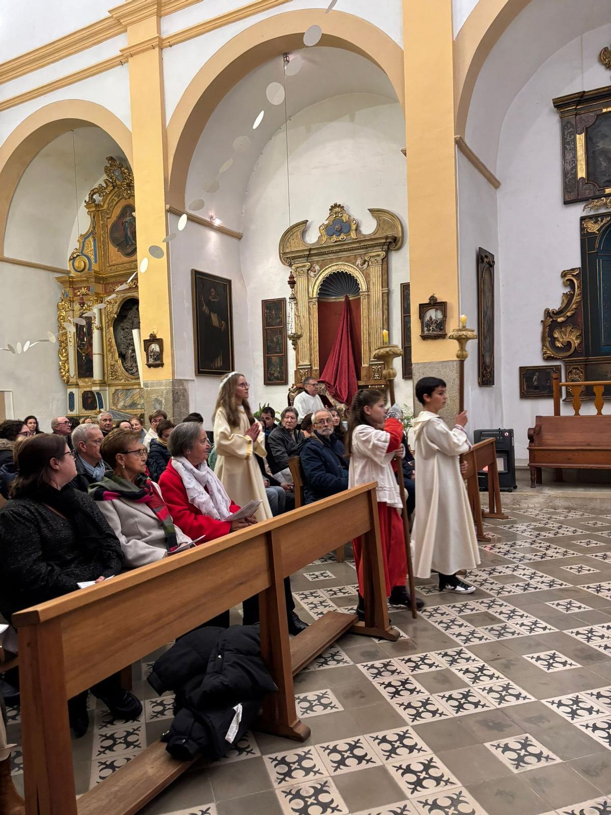 El Cant de la Sibil·la en Biniali.