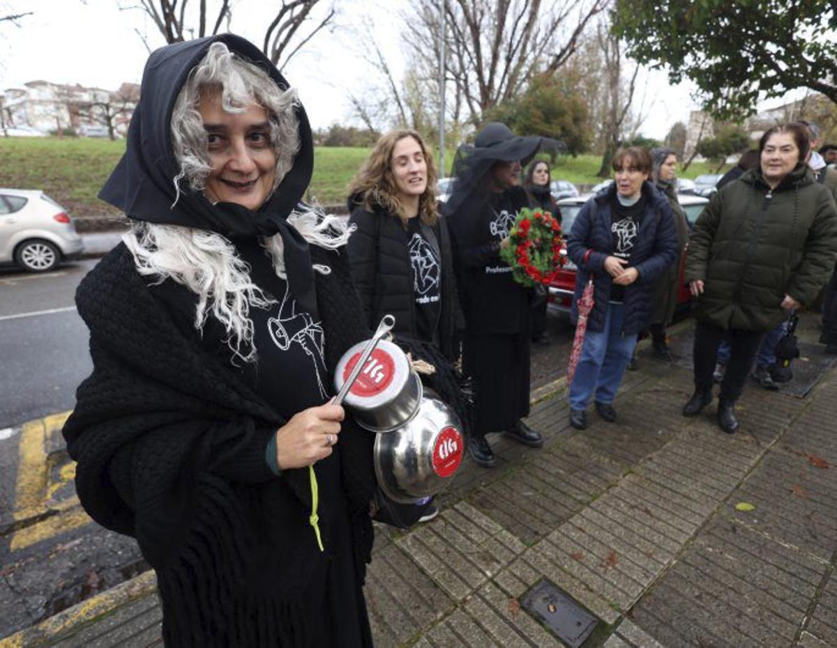 Una mujer disfrazada. | G. Santos