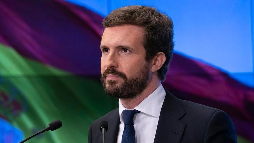 El líder del PP, Pablo Casado.