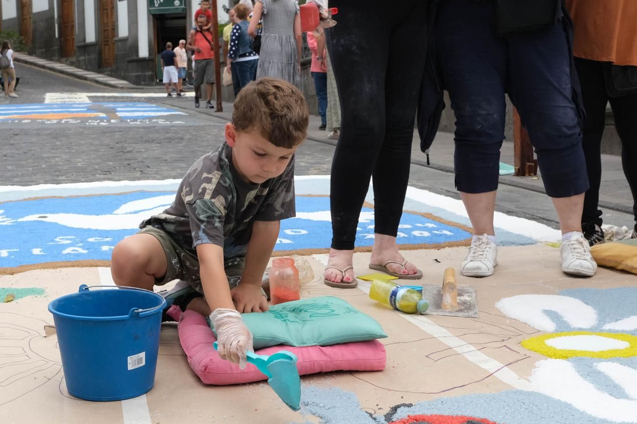 Alfombras de Corpus en Arucas