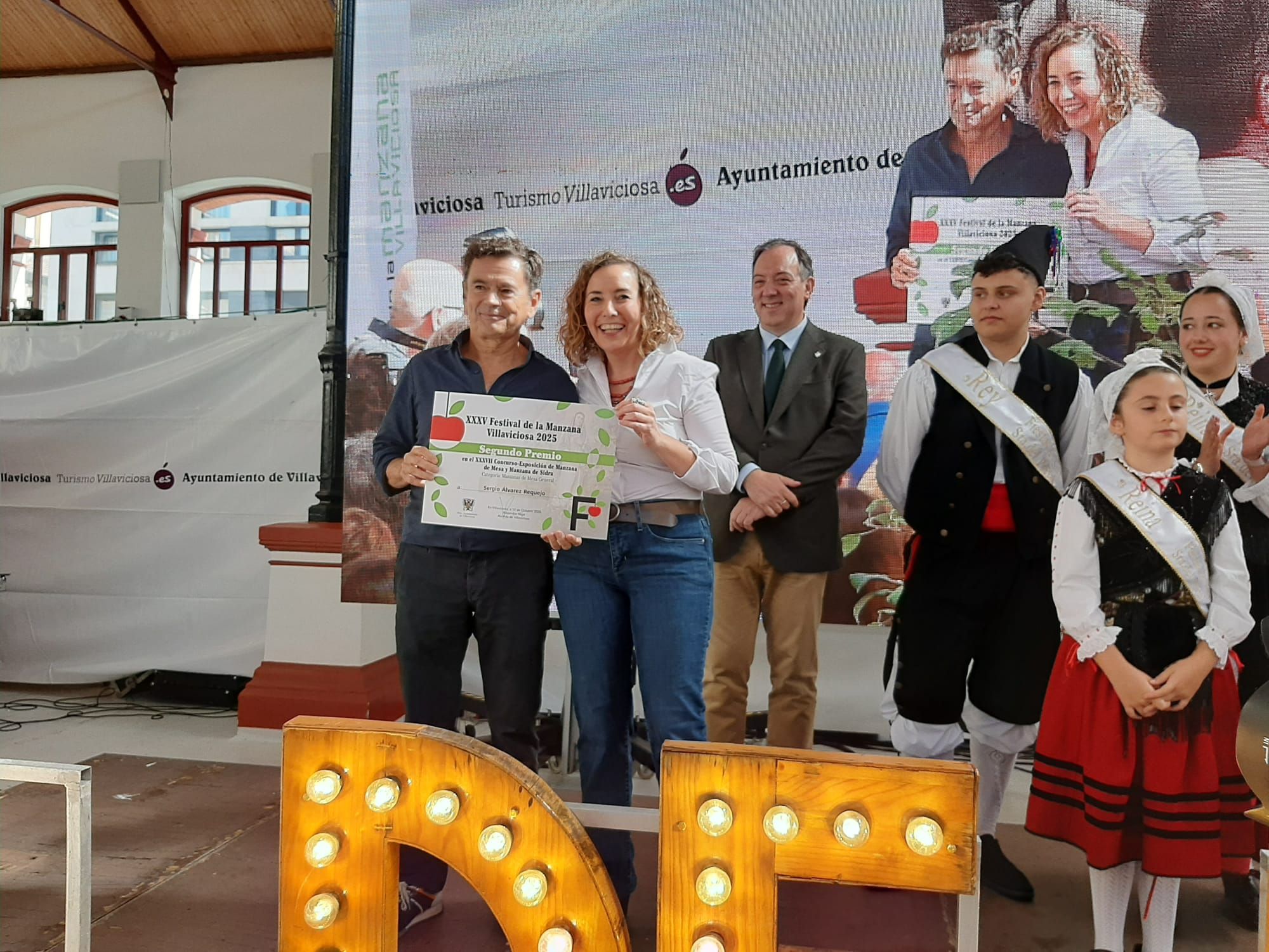 Los premios del Festival de la Manzana de Villaviciosa, en imágenes
