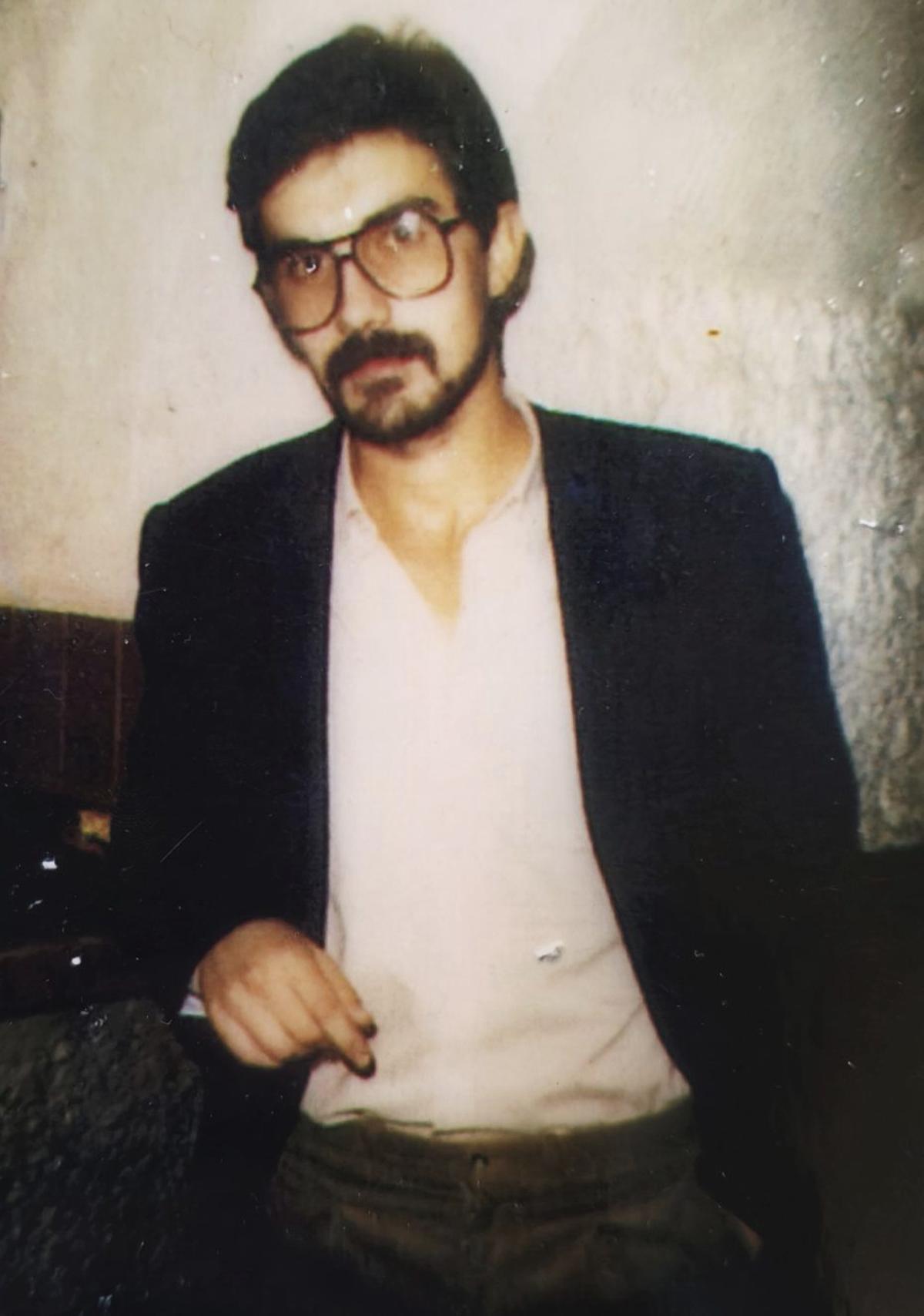 Alfonso Frade Gómez en 1986.