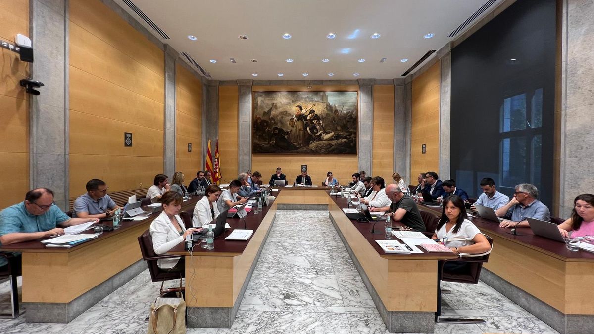 El ple de la diputació de Girona de juliol