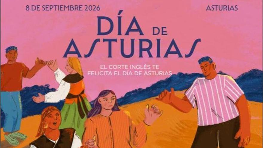 El Corte Inglés celebra el Día de Asturias con una ilustración exclusiva de Cecilia Díaz