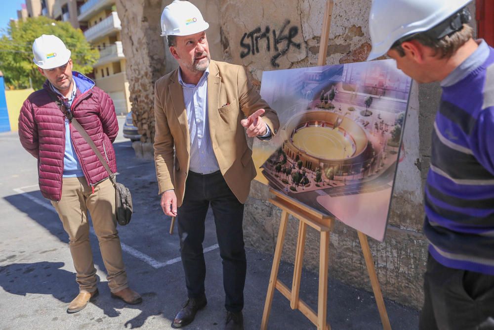 Así está la plaza de toros de Orihuela antes de se