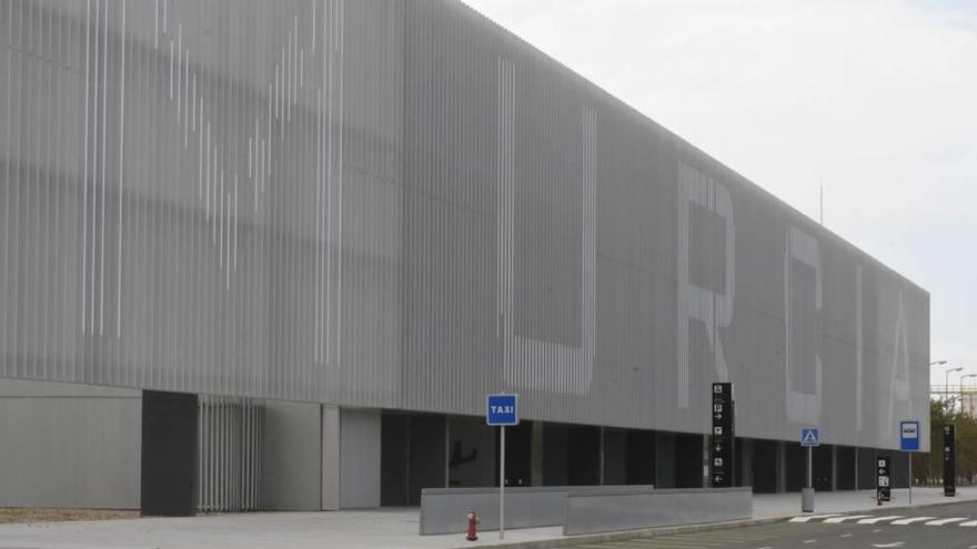 Instalaciones del aeropuerto de Corvera, que abrirá a principios del próximo año.