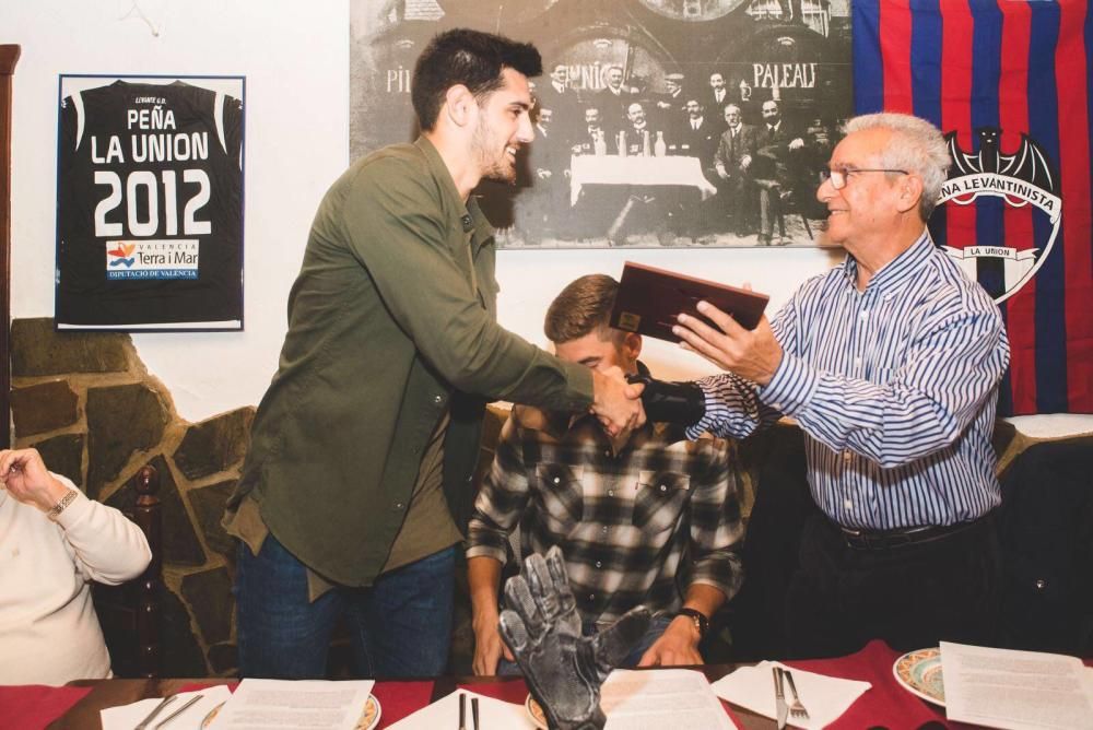 Cena de la peña La Unión con Chema y Raúl