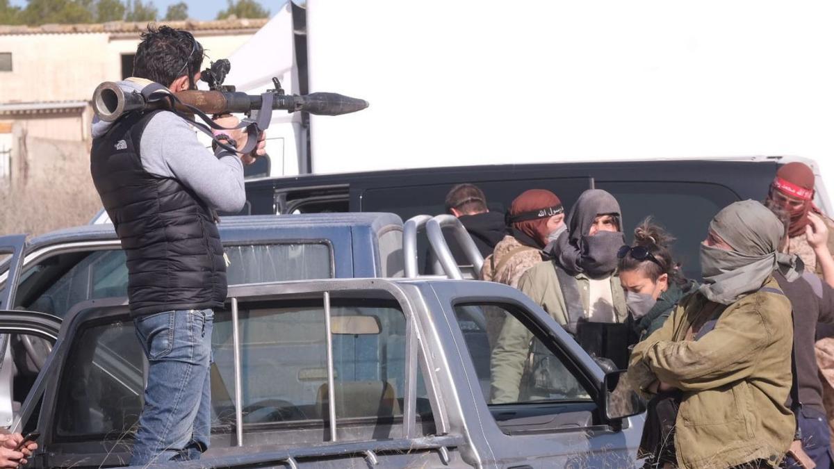 Sax se convierte en Afganistán para una película de Hollywood