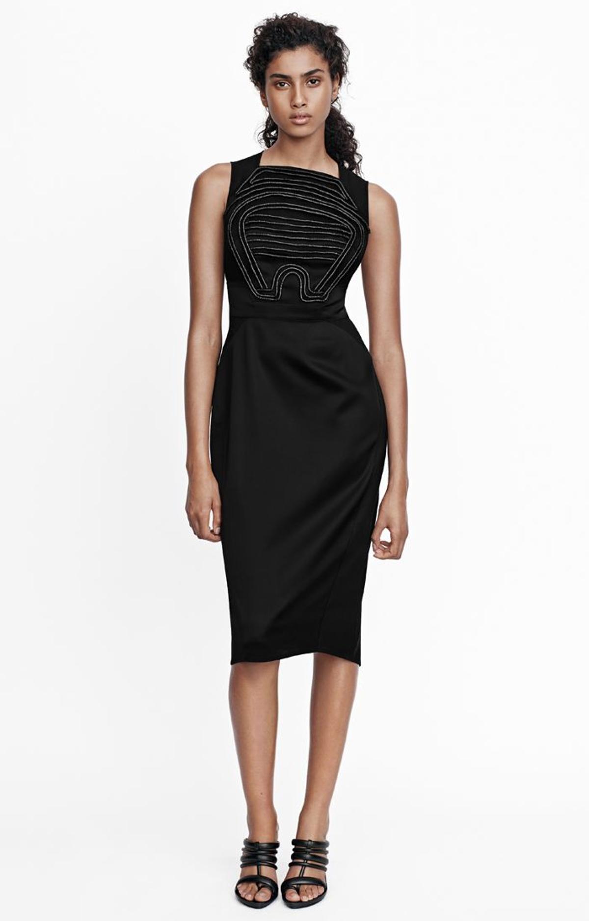 Conscious Exclusive by H&amp;M, vestido negro ajustado