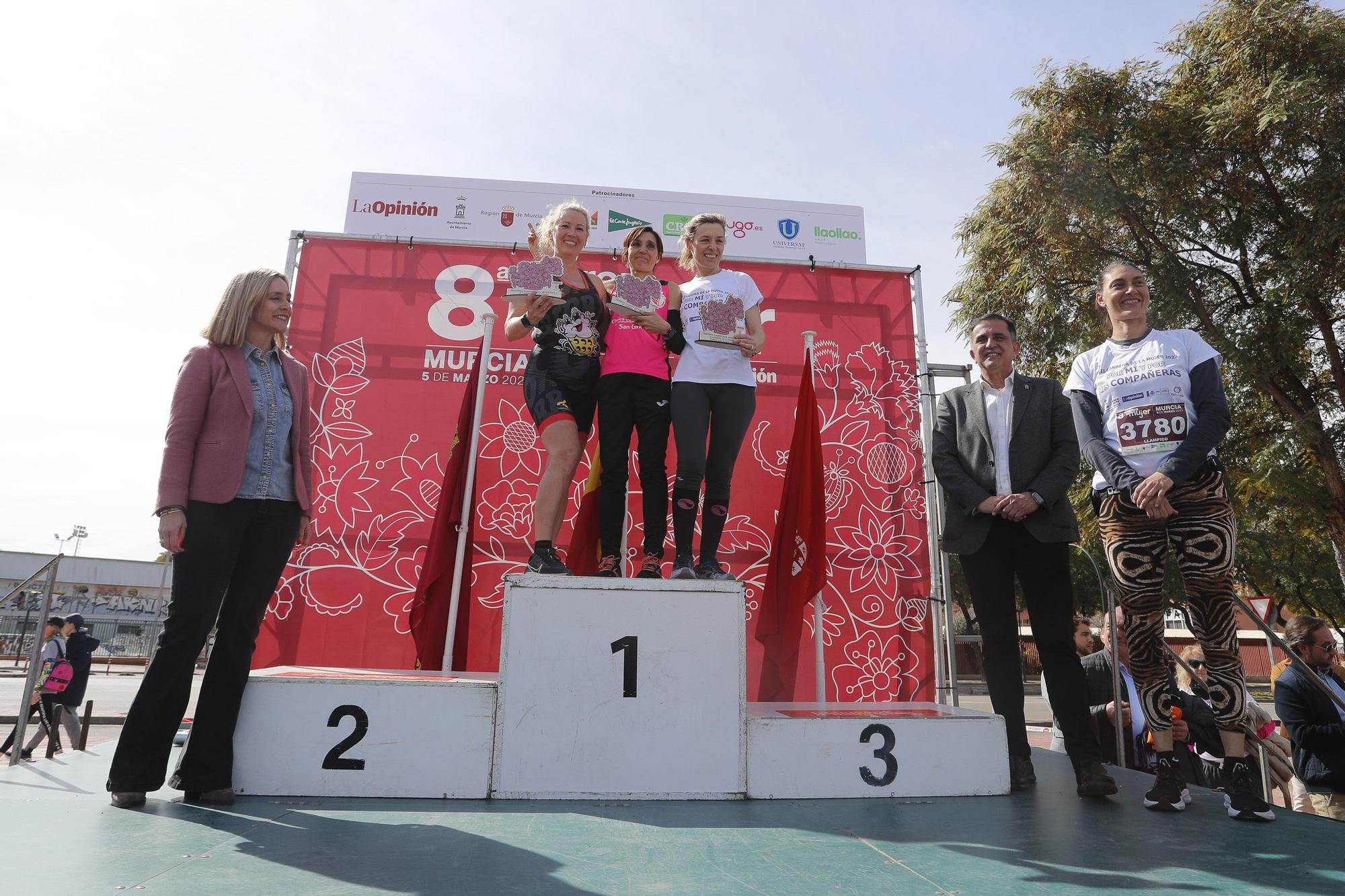 Carrera de la Mujer Murcia: Entrega de premios