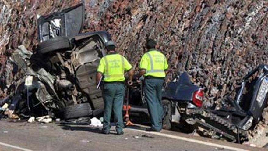 El número de fallecidos en accidente de tráfico cae el 9,1%