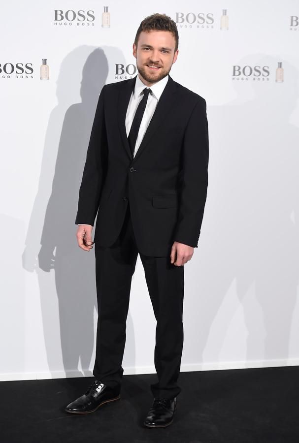 Adam Jezierski en la fiesta de Hugo Boss