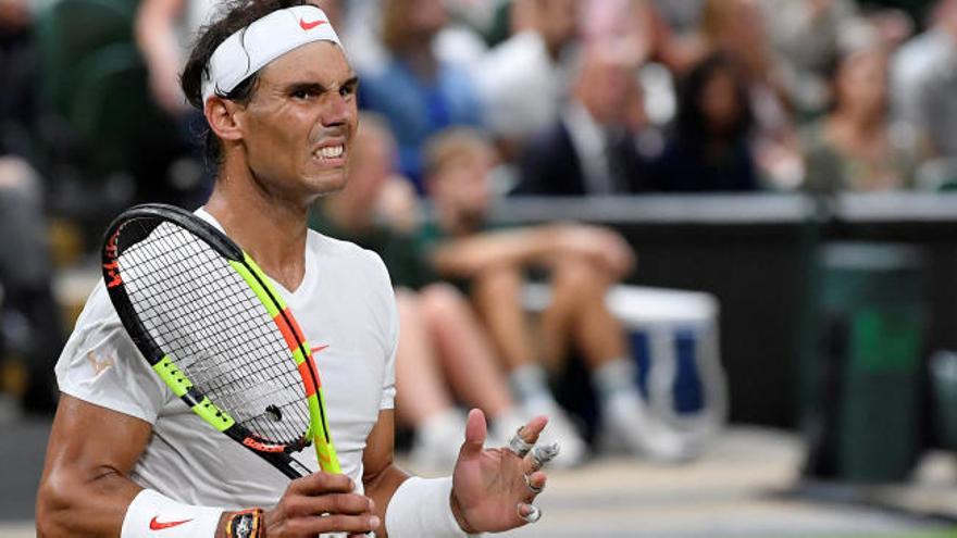 Wimbledon: Hora y TV la reanudación de la semifinal entre Nadal y Novak Djokovic