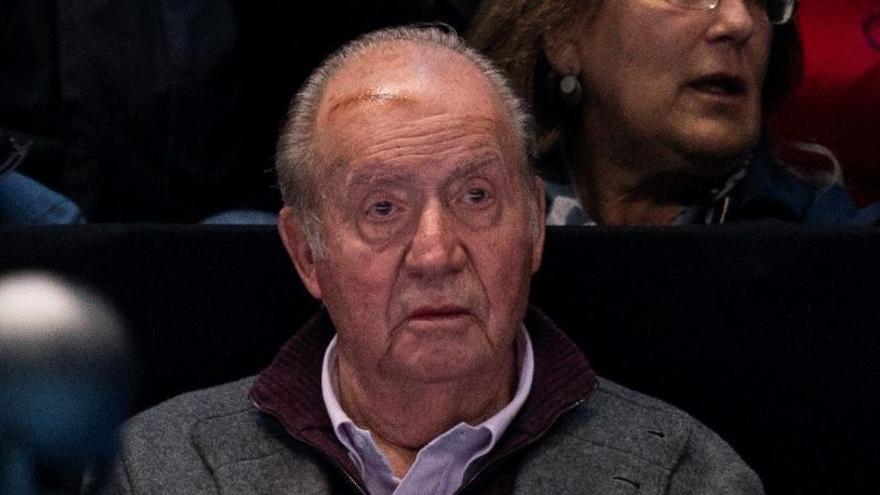 El Rey Juan Carlos, en el Masters de Londres.