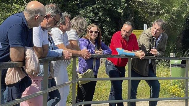 Visita de José Ramón Gómez Besteiro, este domingo a Vilaboa.