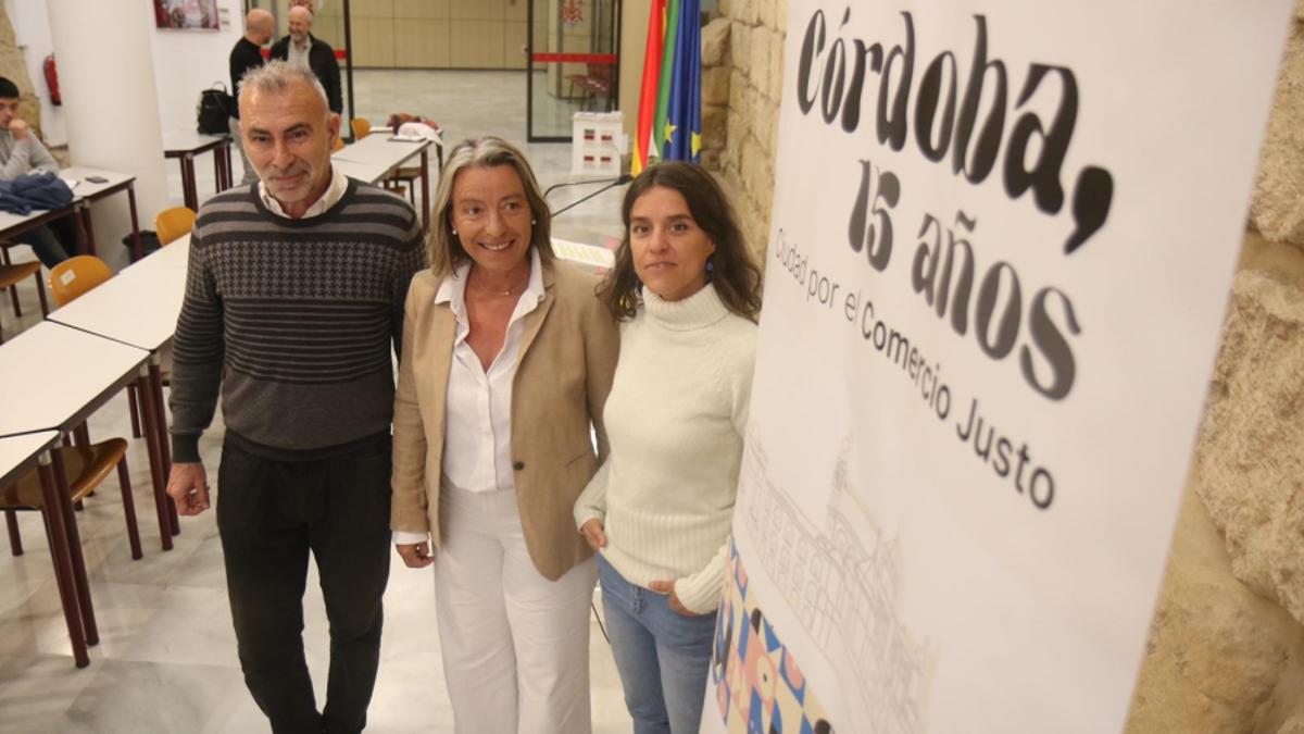 Presentación de las actividades conmemorativas de los 15 años de Córdoba como 'Ciudad por el Comercio Justo'.