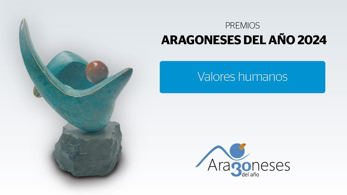 Premio Aragoneses del Año 2024 en Valores Humanos.