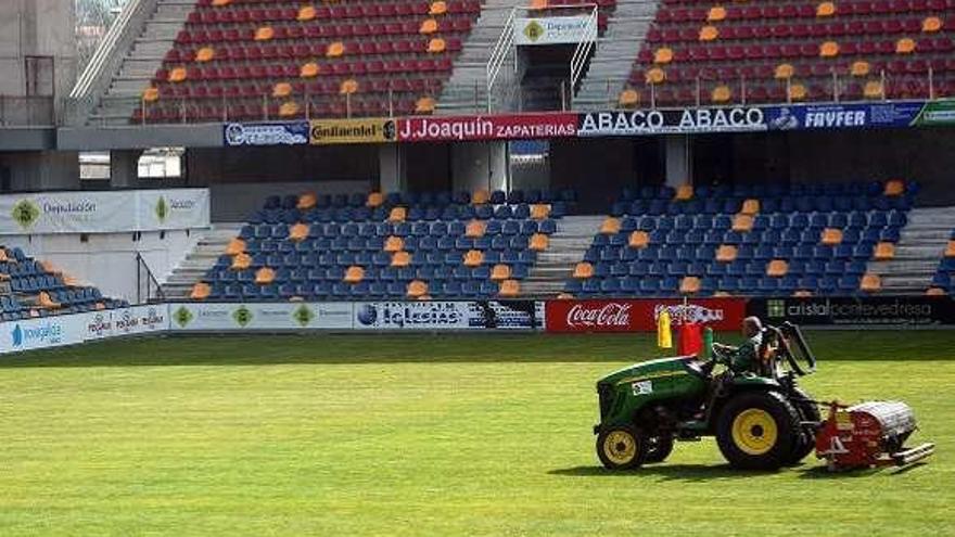 Estadio de Pasarón en Pontevedra.