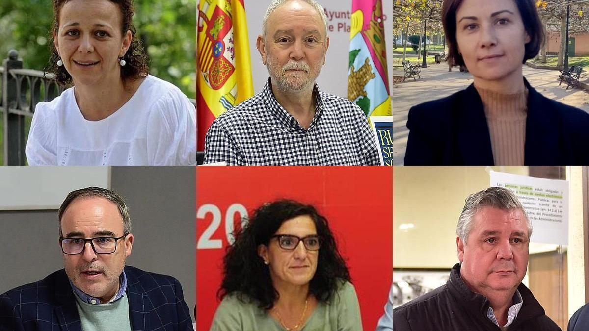 Posibles candidatos a la secretaría general local del PSOE de Plasencia.