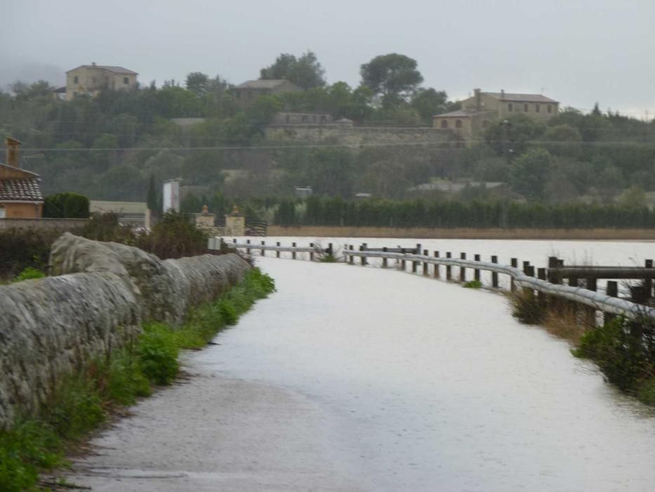 Los estragos del temporal en Mallorca