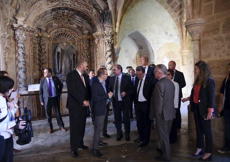 Inauguración de la iglesia del Monasterio de Piedra