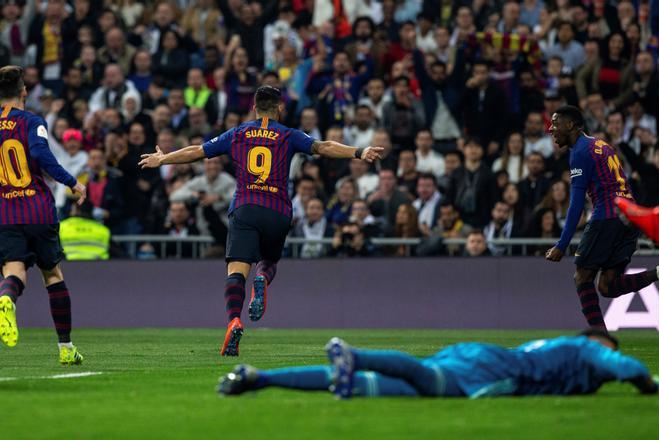 0-3 (27-02-2019) Un hat trick de Suárez clasificó al Barça para la final de la Copa del Rey