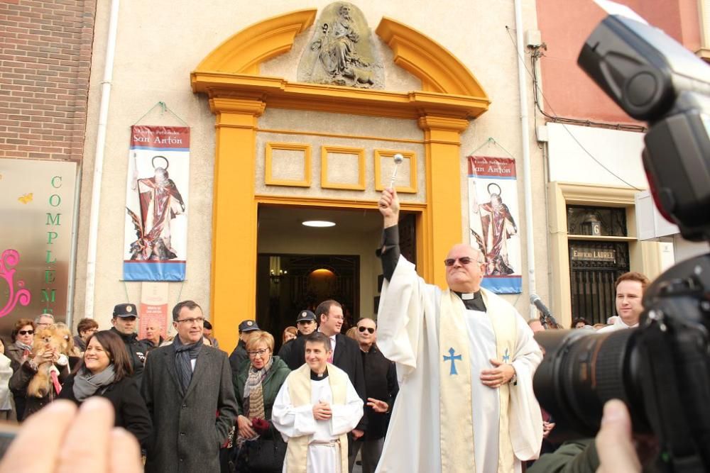 Bendición de San Antón en Murcia