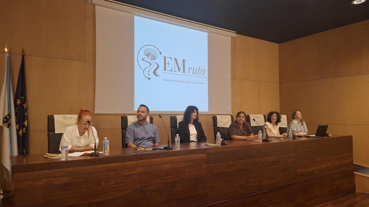 Jornadas de AVEMPO esta mañana en Vigo.