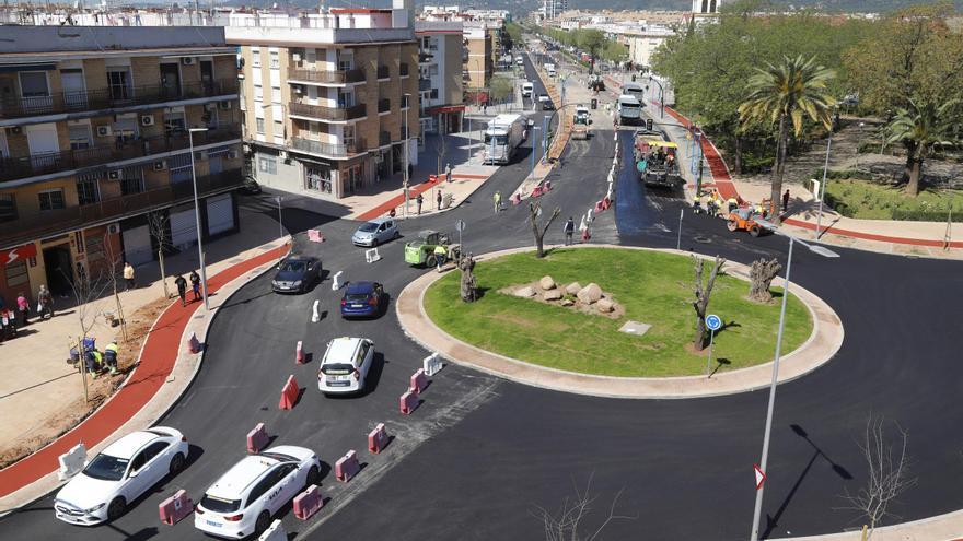 La remodelación de la avenida de Trassierra entra en su fase final