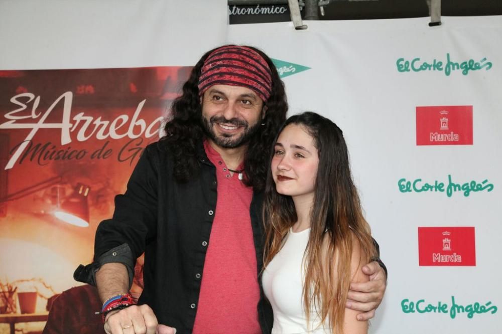 Firma de discos de El Arrebato en El Corte Inglés de Murcia