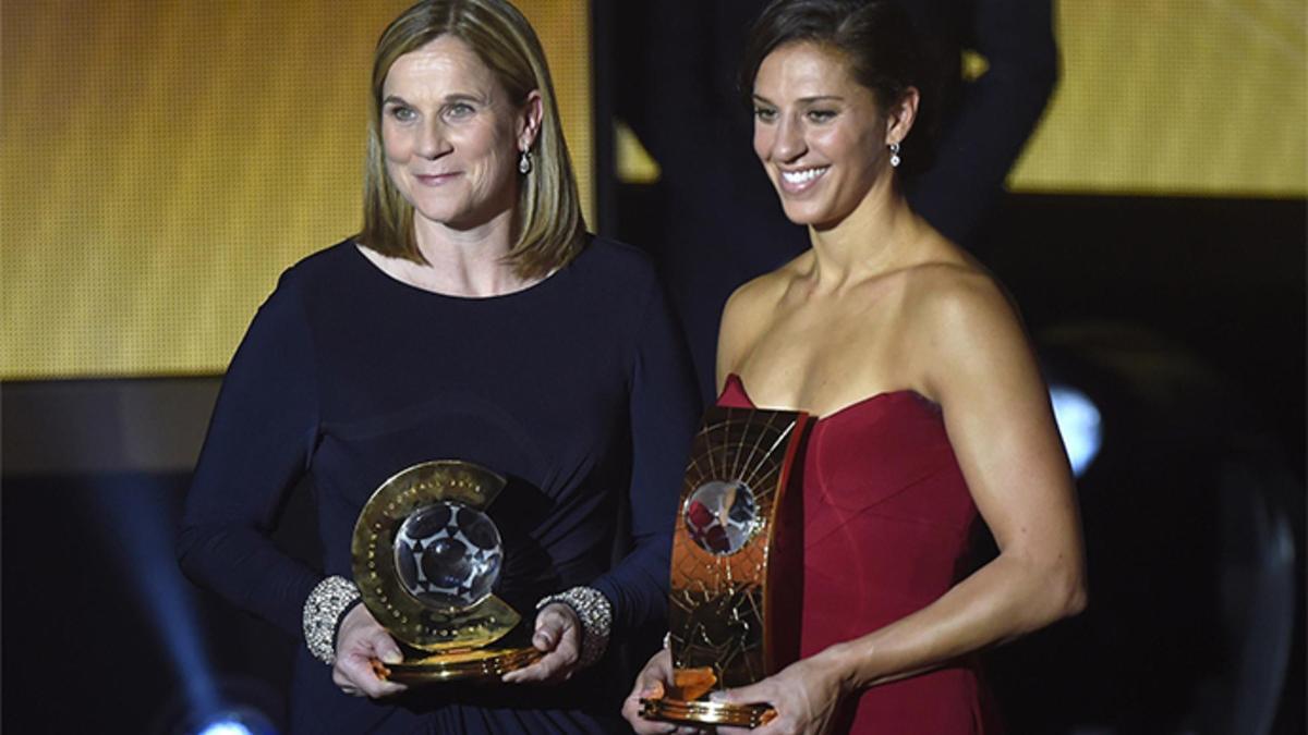 Carli Lloyd, la última ganadora del Balón de Oro