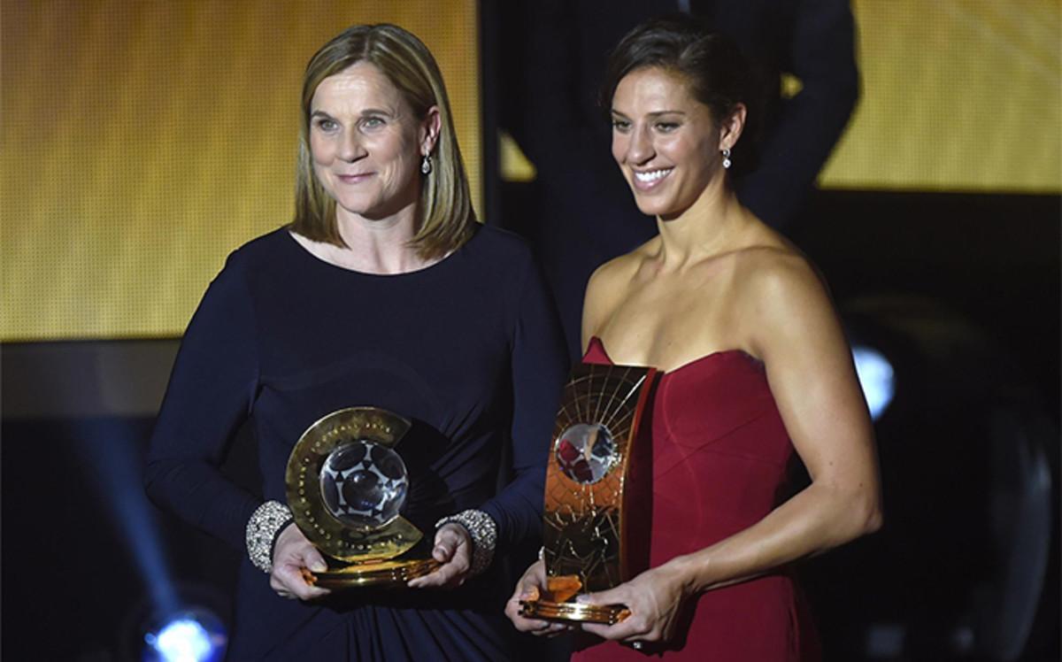 Carli Lloyd, la última ganadora del Balón de Oro