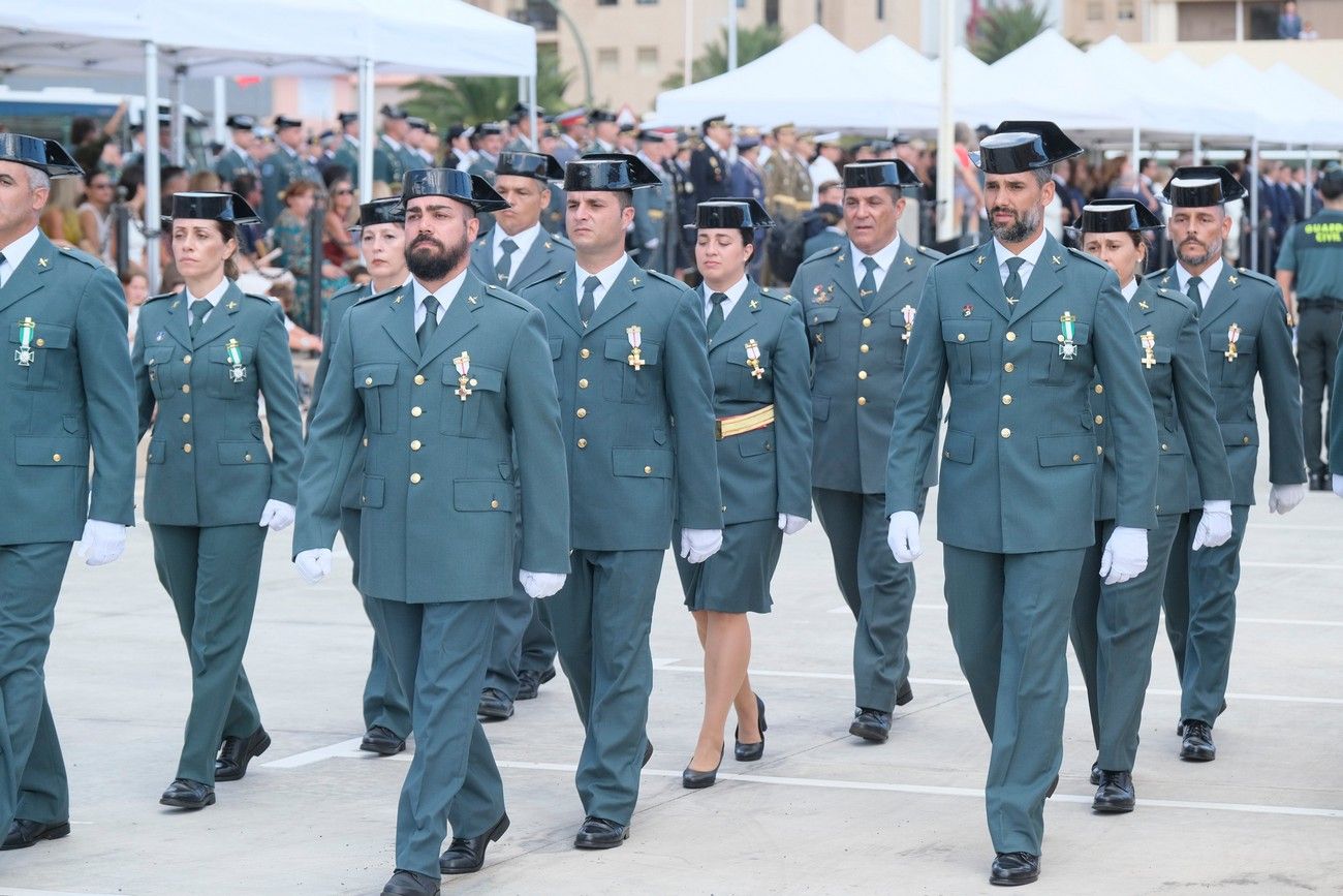 Día del Pilar en la comandancia de la Guardia Civil de Las Palmas