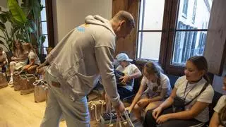 Yaroslav y Andri, participantes ucranianos de W Camp: «Lo que más nos ha gustado es conocer al cónsul de Ucrania en Baleares»