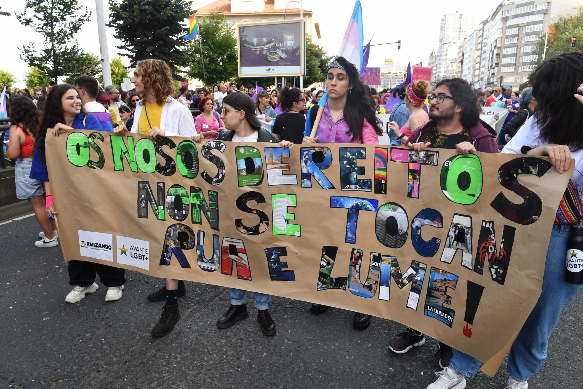 Orgullo LGBT en A Coruña: “No es un desfile, es una revuelta”