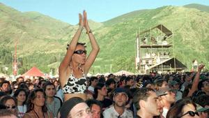 Asistentes al Doctor Music Festival de 1998, en Escalarre.