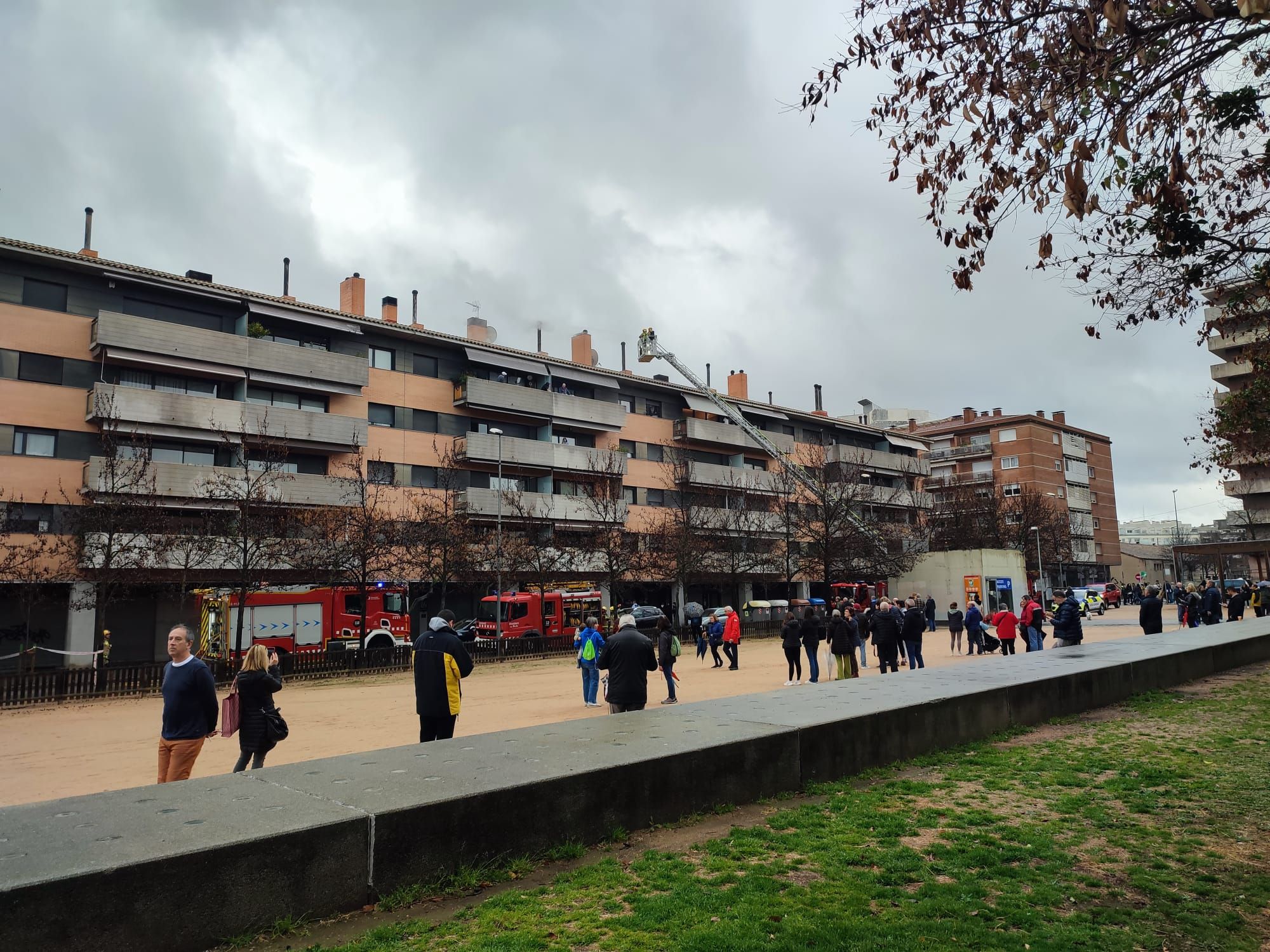 Incendi en un restaurant de Girona