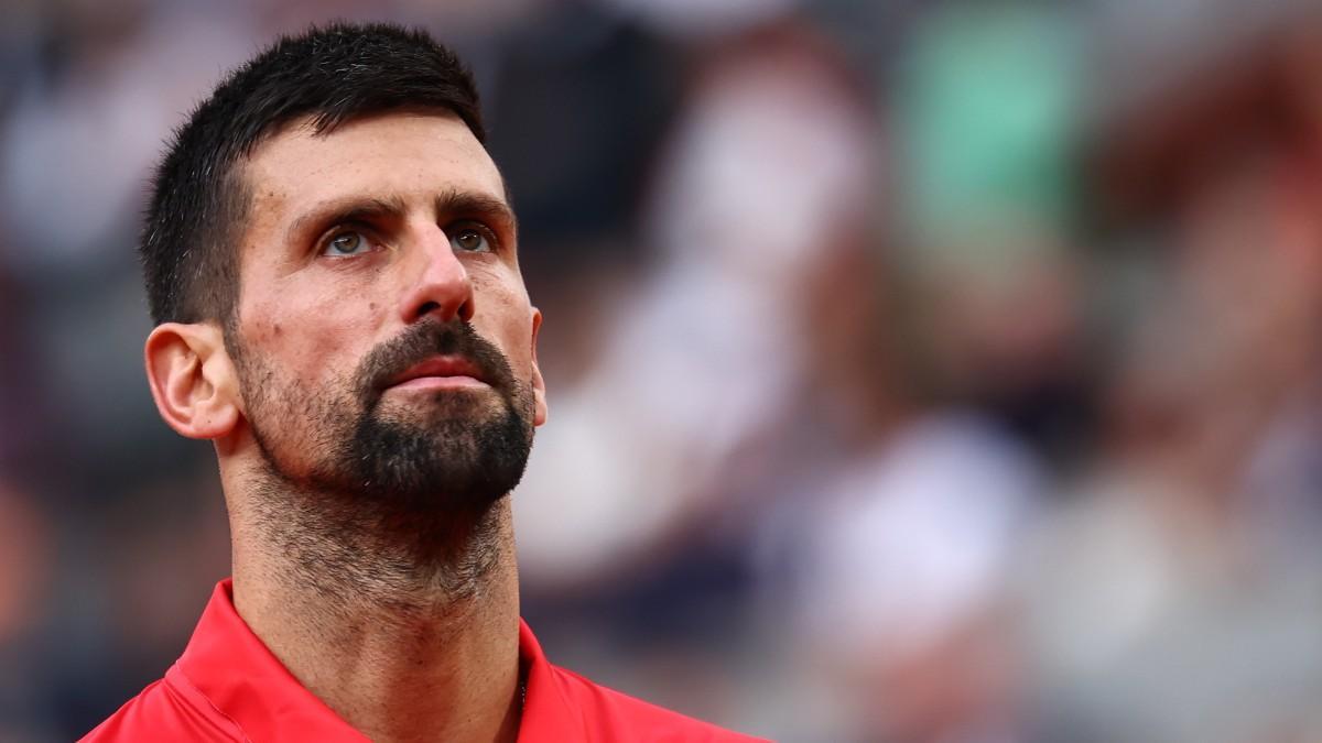 Novak Djokovic, durante Roland Garros