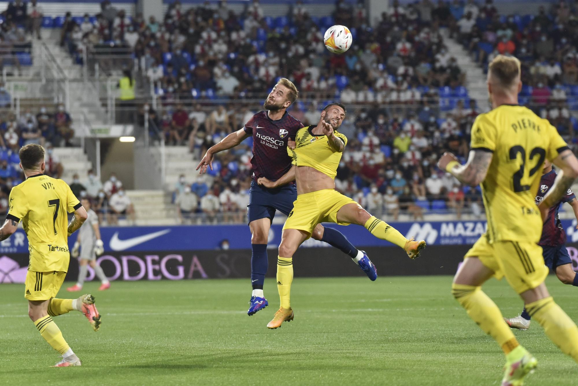 Las imágenes del Huesca-Real Oviedo