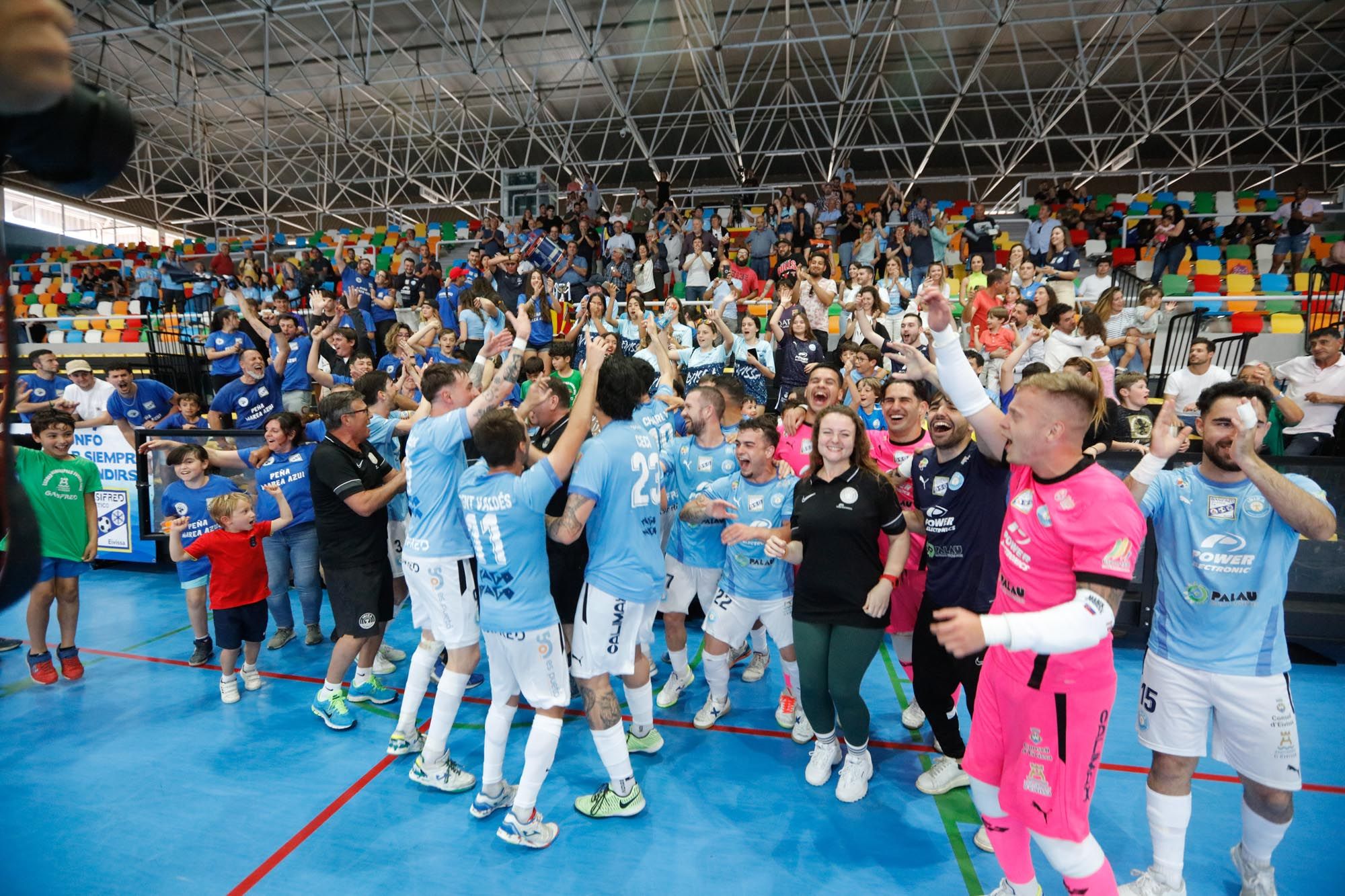 La UD Ibiza-Gasifred se proclama campeón de Liga