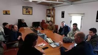 Concello y vecinos de Banda do Río se oponen a desviar el cauce del río Bispo