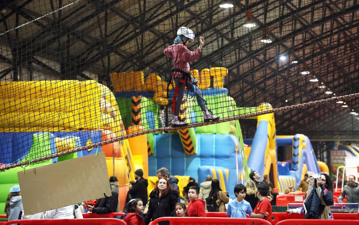 Atracciones en la edición 2023 de Vigolandia.