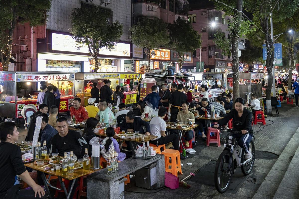 Mercado de Jiuxia en Shenzhen, China