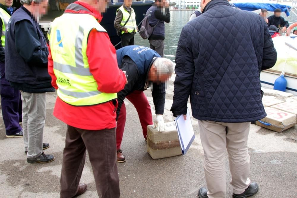 Operación antidroga en la costa de Cartagena